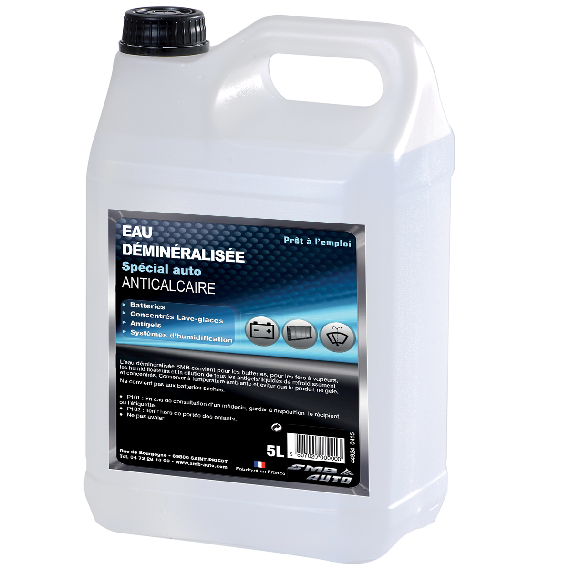 Eau déminéralisée