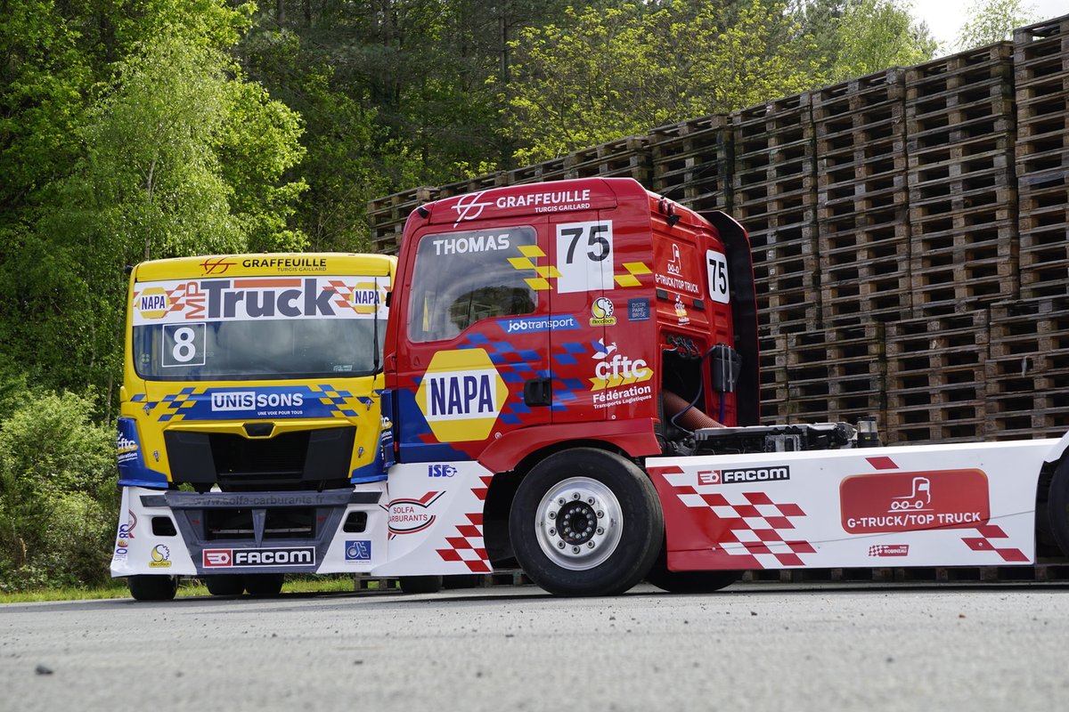 Camion #75 de Thomas Robineau aux couleurs Solfa Carburants - Saison 2026